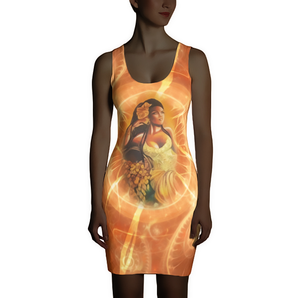 Image of Oshun Dress Orange