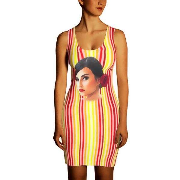 Image of Pomba Gira Dress Stripped