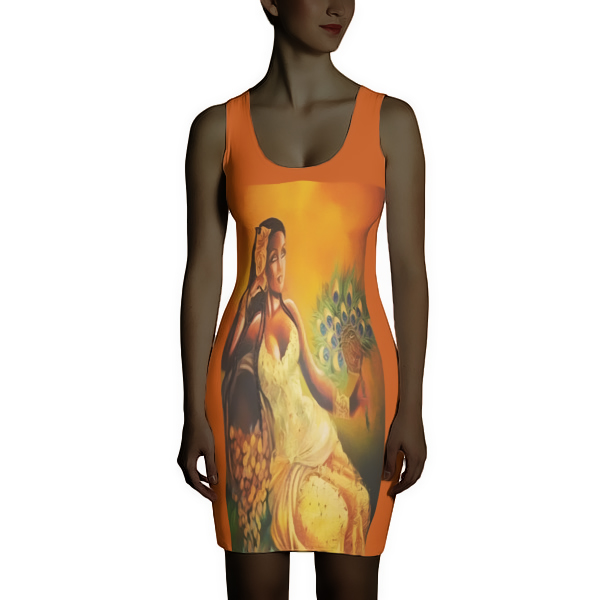 Image of Oshun Dress Rust