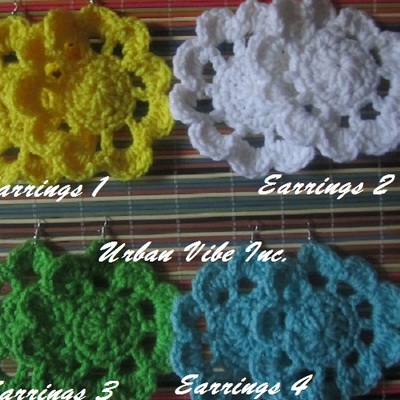 Buy 1 get 1 free sale urban secret dream flower crochet earring
