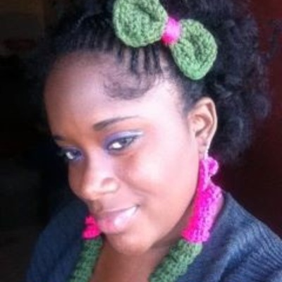 New sassy crochet hair bow