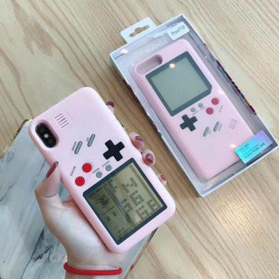 Fashion new tetris game machine personality creative mobile phonecase（you can really play the game）