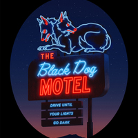 The Black Dog Motel - Long Sleeve T-Shirt - Thumbnail 1