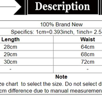 Sexy Hollow out Strap Harness High Waist Punk Gothic Shorts - Thumbnail 4