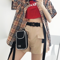 COLORED BUCKLE NYLON BELT - Thumbnail 3