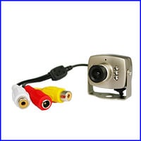 Spy Mini Wired CCTV Security Color Video Camera NTSC Hidden Surveillance  - Thumbnail 1