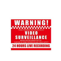 NEW Motion Detect Outdoor Silver Bullet Dummy Security Camera + FREE CCTV Decal - Thumbnail 3