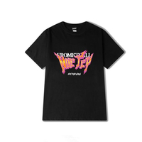 NED TOY Printed Black Tee - Thumbnail 2