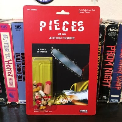 Custom ‘pieces’ action figure horror toy (version 2)