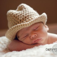 Newborn Cowboy Hat - Thumbnail 1
