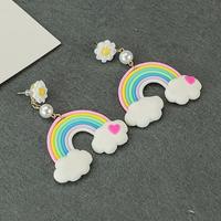 DAISY RAINBOW EARRINGS - Thumbnail 1