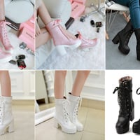 Sweet Princess High Heels Boots - Thumbnail 2