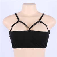 Sexy Women Retro Gothic Crop Top Bralette - Thumbnail 4