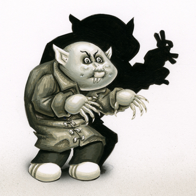 Joss feratu / max shriek final art - horrorible kids - series 3 2018 - Thumbnail 4