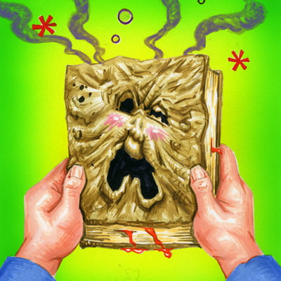 Necronom i. connor / booker d. dead final art - horrorible kids - series 3 2018 - Thumbnail 1