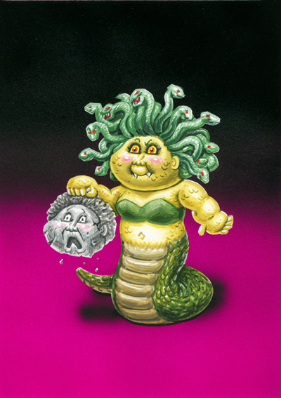 Gorgon MORGAN / MADI Dusa Final Art - Horrorible Kids - Series 3 2018