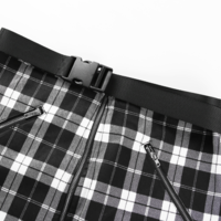 RETRO PLAID SKIRT ( WITH BELT ) - Thumbnail 3