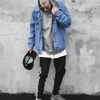STREET GOTH DENIM JACKET - Thumbnail 2