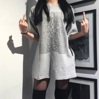 Free Shipping-CYBER PUNK JOY DIVISION SPOOF TEE - Thumbnail 2