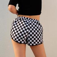 CHECKER RUNNING SHORTS - Thumbnail 2