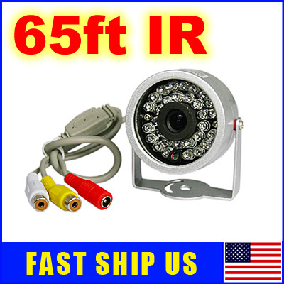 Mini Color CCTV Security Camera Night Vision IR New USA