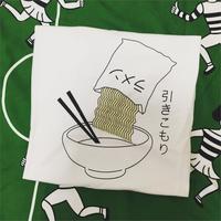 Harajuku Japanese Letter Ramen Noodles Print T-shirt - Thumbnail 1