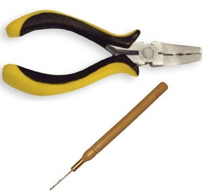 Plier & pulling hook set