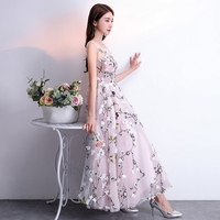 Cute 3D flowers short prom dress, homecoming dress - Thumbnail 2