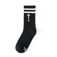 GOTHIC CROSS SOCKS - Thumbnail 1