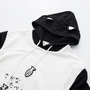 New cute cartoon letter color matching cat hoodies-4