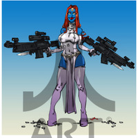 Compiled Femmes (sketchbook collection) - sketch cover - Thumbnail 3