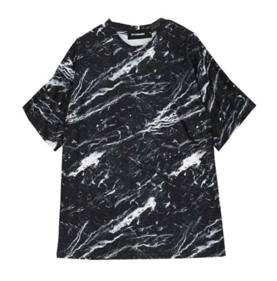 ALL OVER PRINTED MARBLE TEE