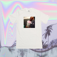 VAPORWAVE PASTEL JAPANESE PIXEL DIRTY PURPLE SPRITE T SHIRT  - Thumbnail 2