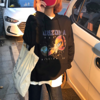 ARIZONA MISSION Planet Printed Hoodies - Thumbnail 4