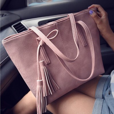 Cute color block design bag
