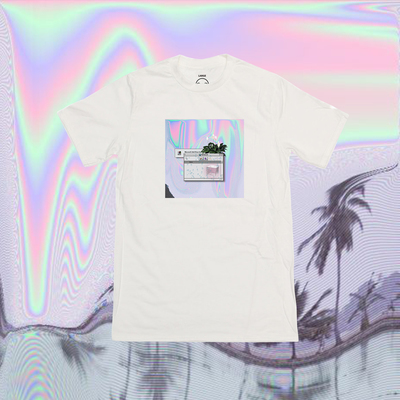 Unisex vaporwave window 98 holographic t shirt 