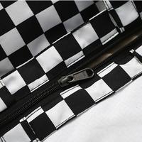 CHECKER TWO-WAY TOTE BAG - Thumbnail 4