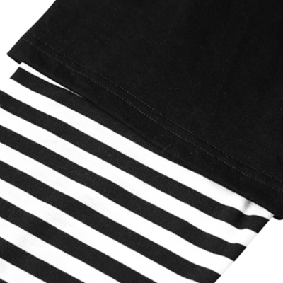 Street goth layered long sleeve t shirt