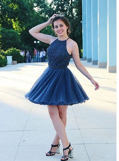 Halter top homecoming dress Clearance