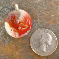 Lava Plume Glass Pendant Medium - Thumbnail 1