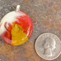 Lava Plume Glass Pendant Medium - Thumbnail 1