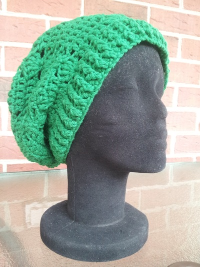 Crochet Slouchy Hat - Women