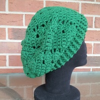 Crochet Slouchy Hat - Women - Thumbnail 2