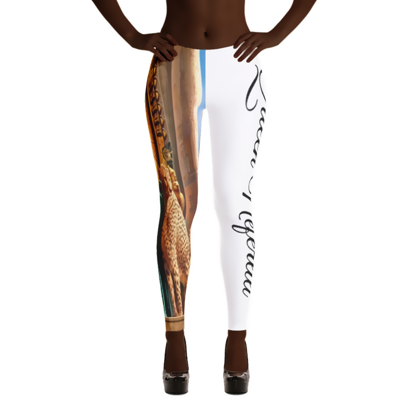 Image of Nefertiti Leggings White