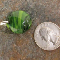 Rainforest Green Glass Pendant Small - Thumbnail 2