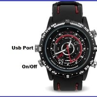 Waterproof Spy Camera Watch 4GB  - Thumbnail 4