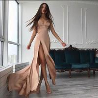 Women Sexy Hot Sale Slim Prom Dress One Piece Dress - Thumbnail 4