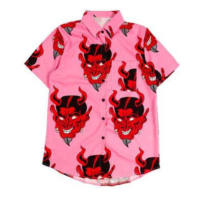 Devil blouse in pink