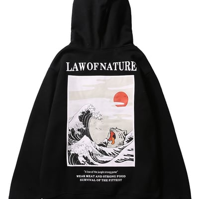 Law of nature hoodies