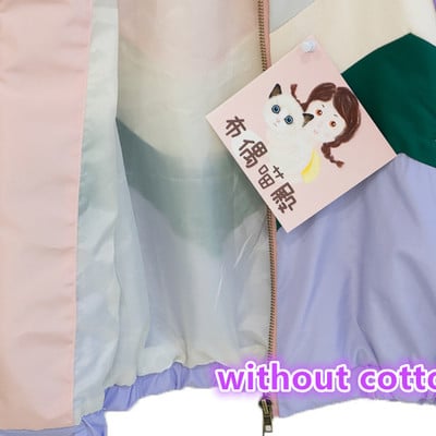 New cute embroidery color matching baseball uniform jacket